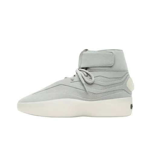 Fear Of God x Adidas Athletics 2 High Топ Баскетбольные кроссовки Мужской Серый Серебряный