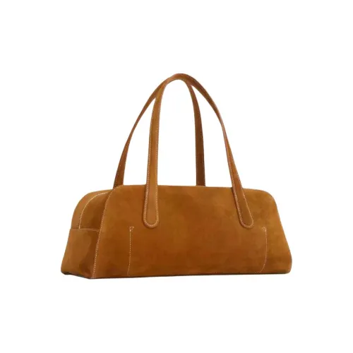 MANSUR GAVRIEL Замша Плечевая сумка Женская Умбра