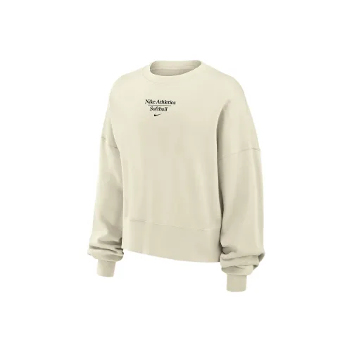 Nike Бежевые Женские Свитшоты
