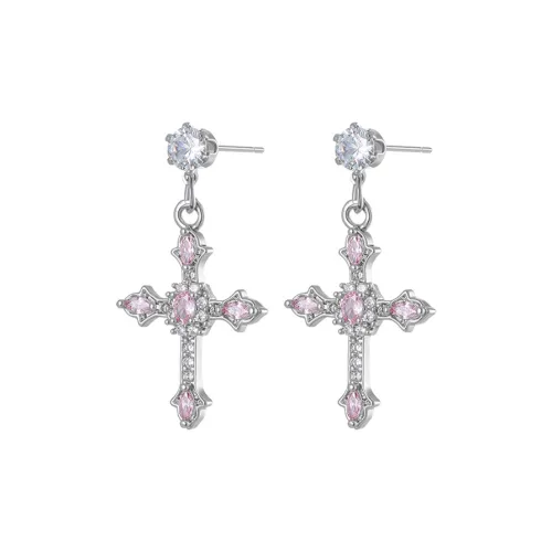 MISS XIA JWY Серьги из меди с серебряным покрытием женские