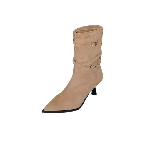 Xingdiman Ботильоны Khaki Женские