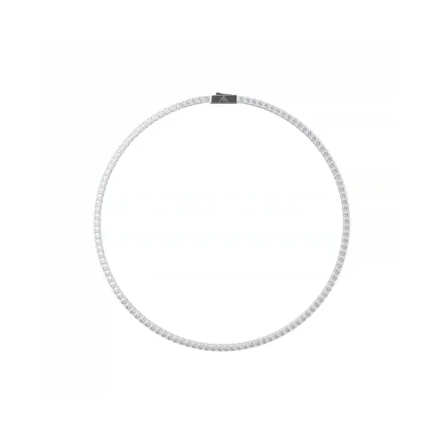 ICEGANG Белое золото с покрытием ожерелья унисекс