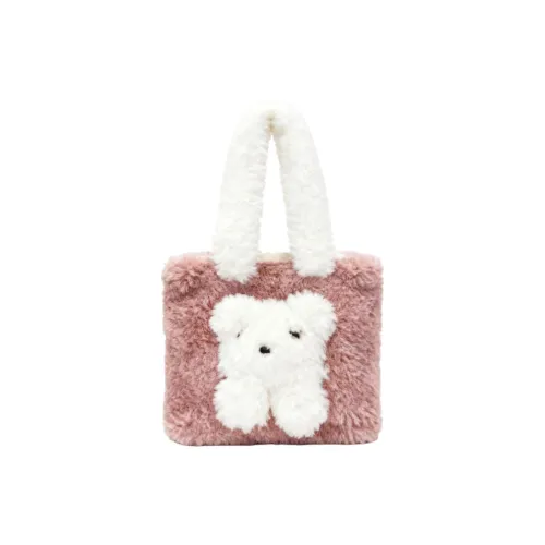 OSOCE Плюшевая сумка женская коричневый белый белый коричневый белый розовый розовый белый серый розовый