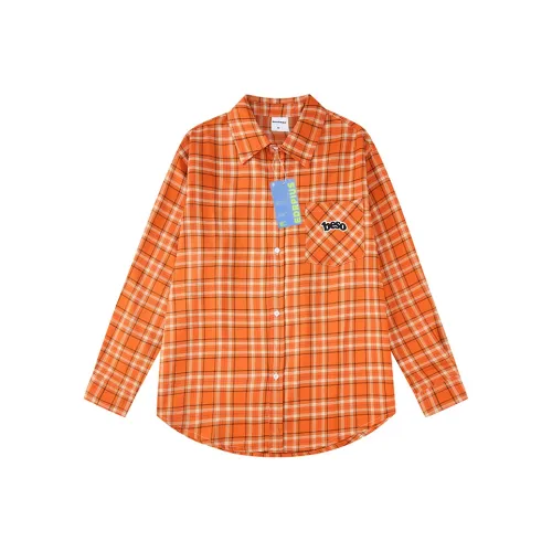 EDRPIUS Длинный рукав рубашка унисекс