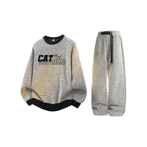 Supremo Cat Черный Унисекс Пижамные комплекты