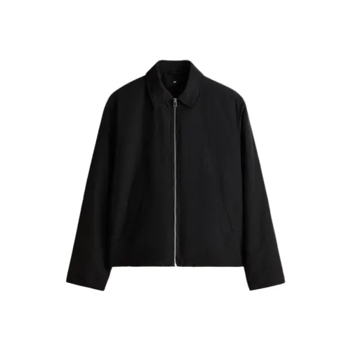 H M Черные Мужские Куртки