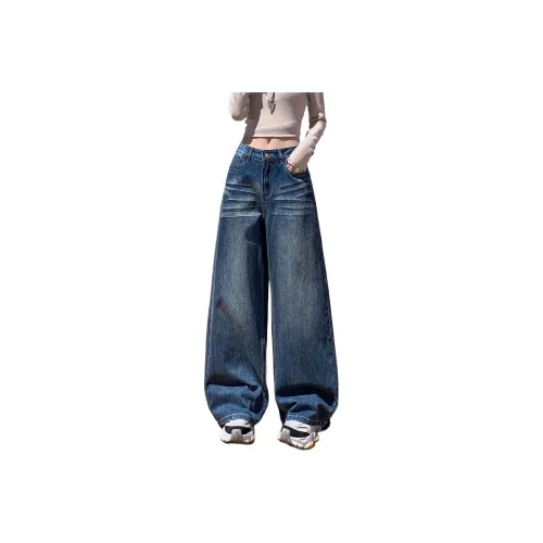 Tonlion Medium Blue Women's Jeans Тонлион Средне-синие Женские Джинсы