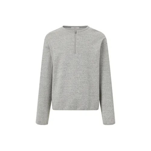 ROYA Элегантные Серые Мужские T-Рубашки