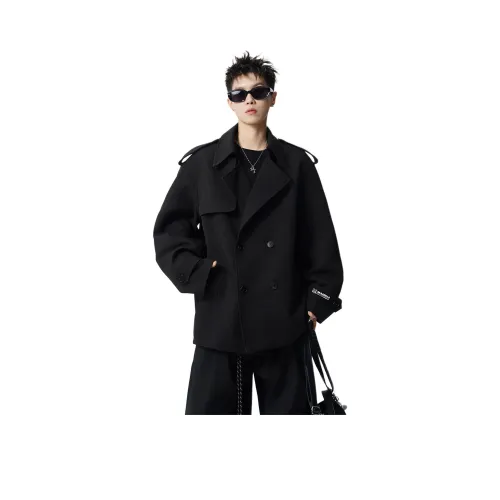 MADONA Черный Унисекс Тренч