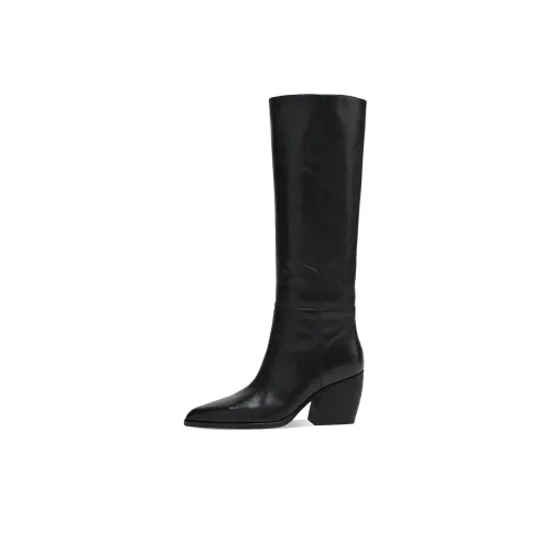 Rosa Bianca Knight Boots Колено Высокие сапоги 7,5 см Женские