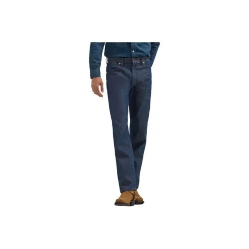 WRANGLER Темно-синие унисекс джинсы
