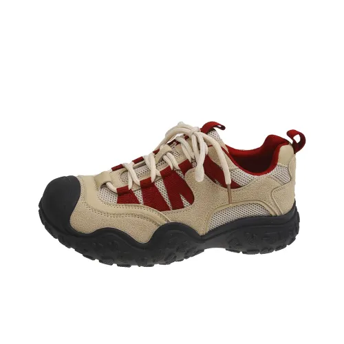 Yue Elsa Амортизация устойчивость к истиранию легкий дышащий противоскользящий низкий топ кроссовки с толстой подошвой женские