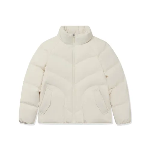 Erke ZONGXUNXILIE Пуховик Женские DS Сырный белый