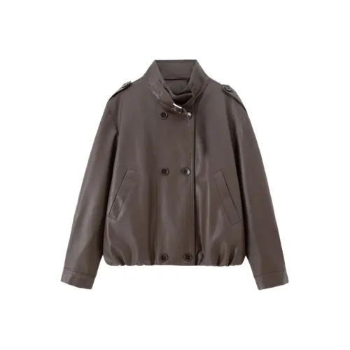 ZEKIKO STUDIO Кожа Куртка Женская