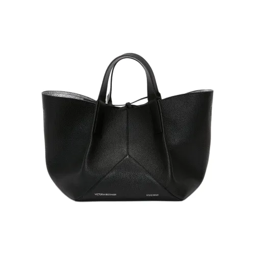 VICTORIA BECKHAM Телячья кожа Тоут Сумка Сумка для покупок Сумка Мини Женская Черная