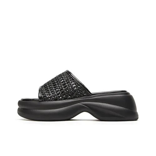 DAPHNE ЭВА Кожаный Пэчворк Тихие Шлепанцы Женские