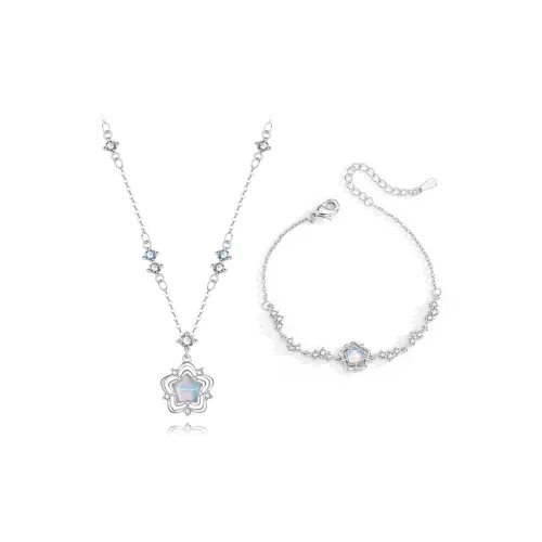 MUYAN Цветное стекло Ожерелье Женское