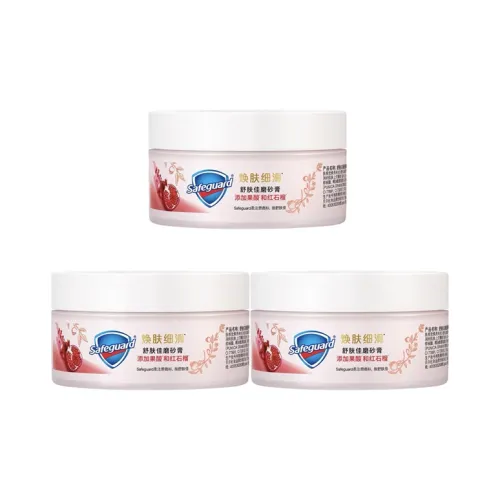 SAFEGUARD Revitalizing Гладкий Red Pomegranate Скраб 100г Питательный и Увлажняющий