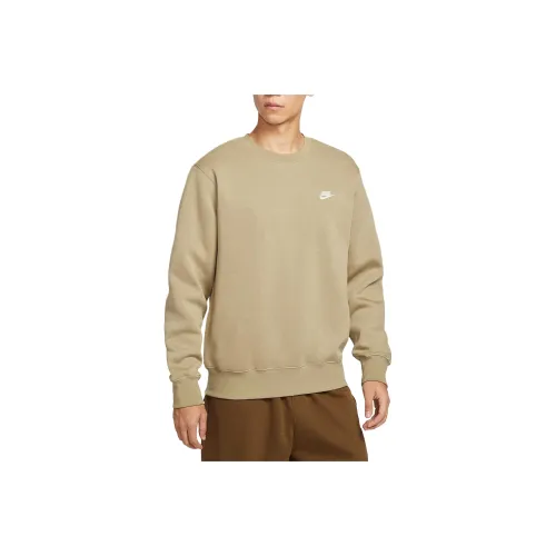 nike Клуб Абрикосово-чайный коричневый Мужской Свитшоты