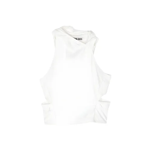 HYEIN SEO Майка Женская Белая