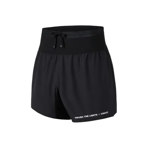 Sonic cat Черные Унисекс Спортивные шорты
