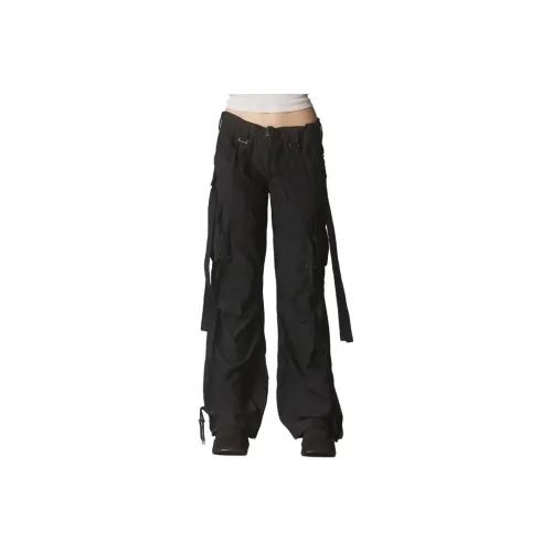 Unif Черные Женские Карго Брюки