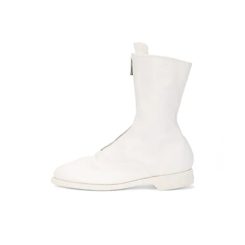 GUIDI 310 Колено Высокие сапоги Женские Белые