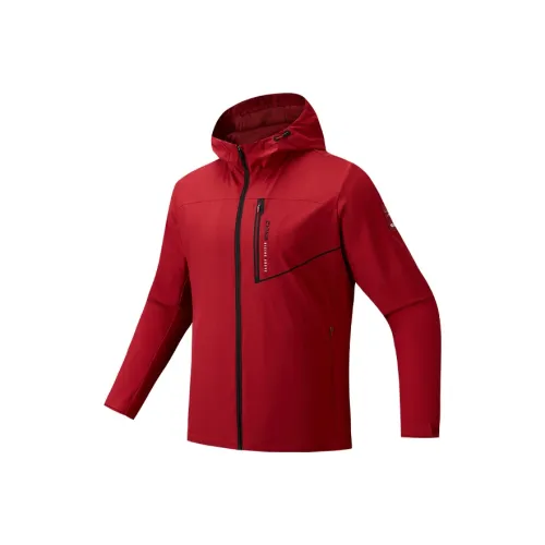 ANTA Темный Меланхолический Красный Мужские Куртки