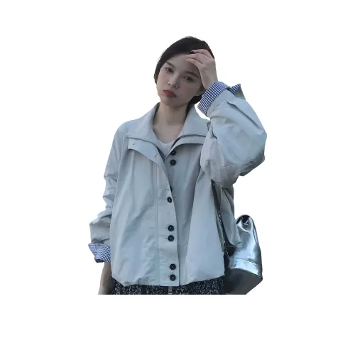 FINDSME GAGA Серо-зеленая куртка Женская куртка