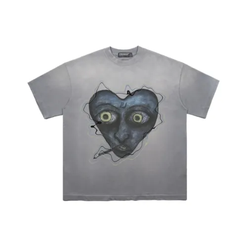 UMBNESS Мытый Серый Унисекс T-Рубашки