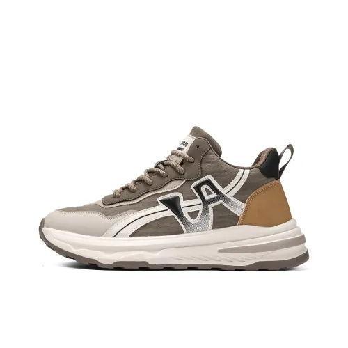 Yamid YAMIDE Высота Увеличивающая Поддержка Легкий Противоскользящий MID Топ Повседневная Обувь Мужская