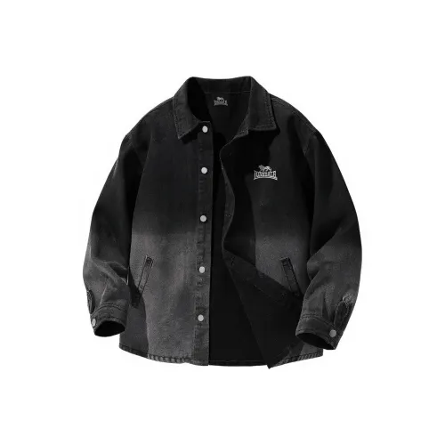 LONSDALE Черный Унисекс Джинсовые куртки