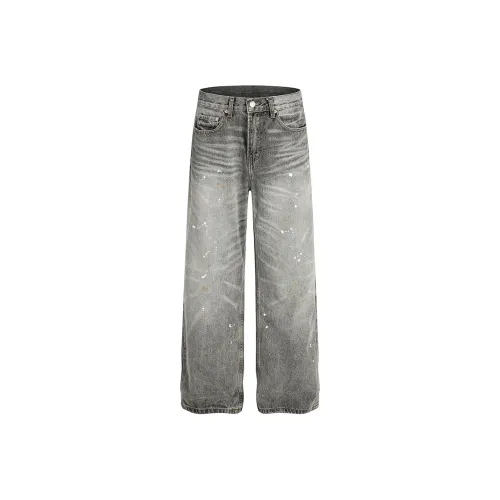 MR NEARLY Серый Унисекс Джинсы