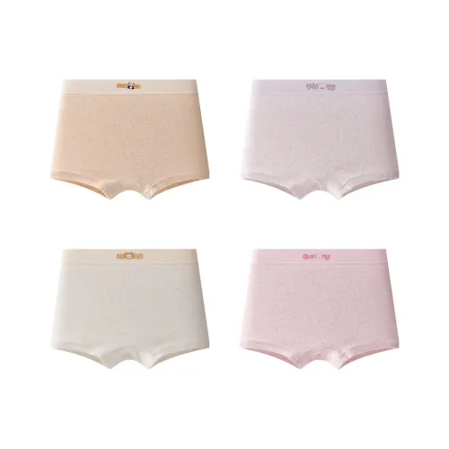 Хлопок Трусы 4 Пачки Подростки