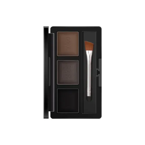 BOB Индиго Шелк Мягкий Трехцветный Пудра для Бровей Коричневый Серый Черный Водонепроницаемый Длинный Долговечный Легко Смесь Не размазывается 5г