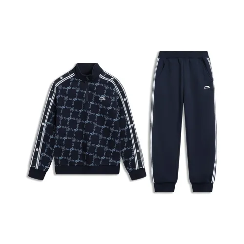 LINING YOUNG Повседневный Спортивный Комплект из 2 предметов для Детей