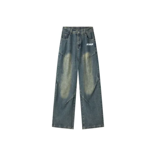 YK YB YK YB x Tao Huang Джинсы Унисекс