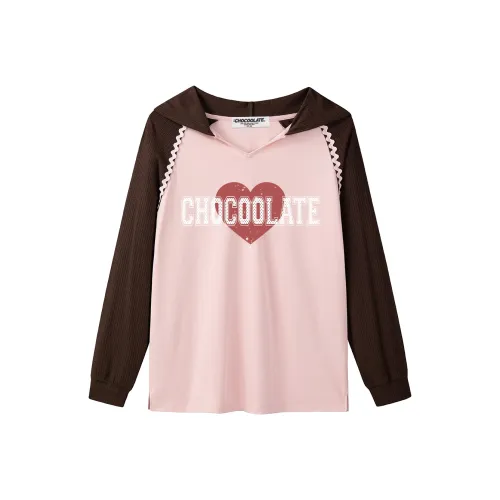 CHOCOOLATE Розовый Женские T-рубашки