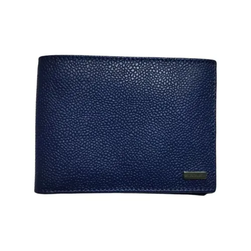 Dolce Gabbana Кошелек из коровьей кожи Унисекс Синий