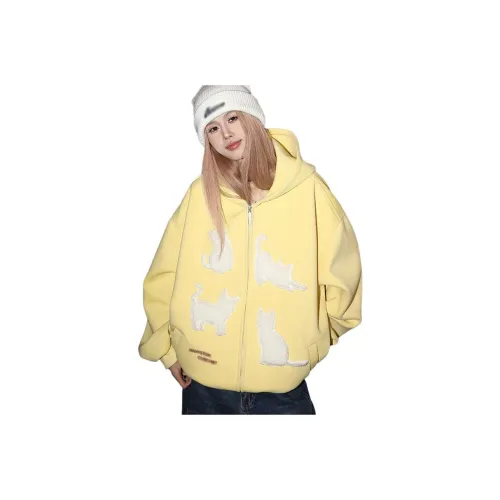 Dippanis Желтый Женский Свитшот