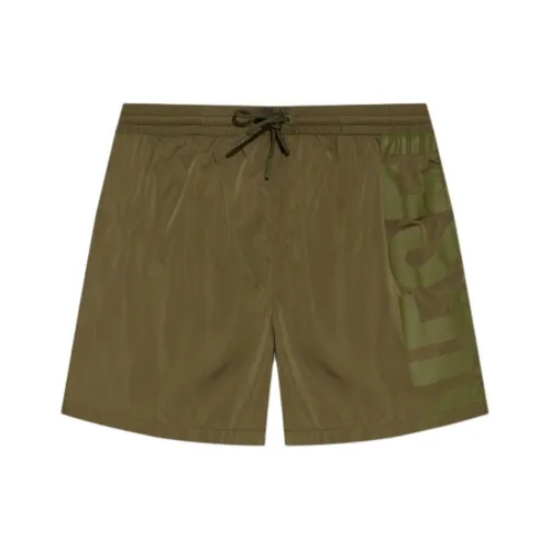 DIESEL Зеленые Мужские Плавательные Шорты
