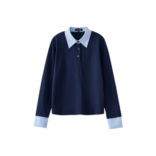 OUNIXUE Стандартная T-рубашка Женская