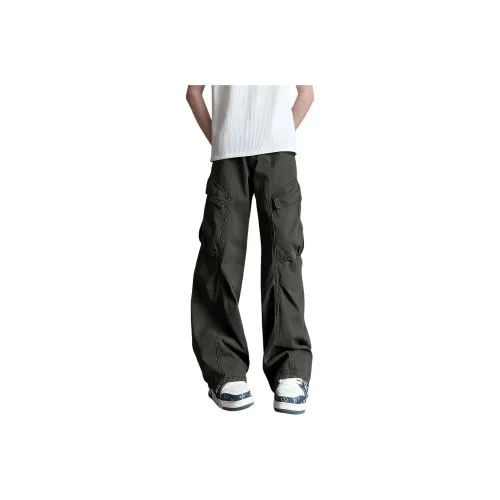 XUBAIHUO Армия Зеленый Унисекс Повседневные Штаны