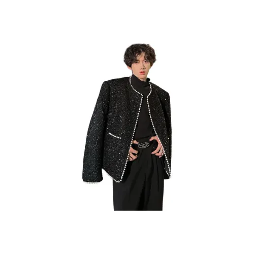 JIARONG Черный Унисекс Куртки