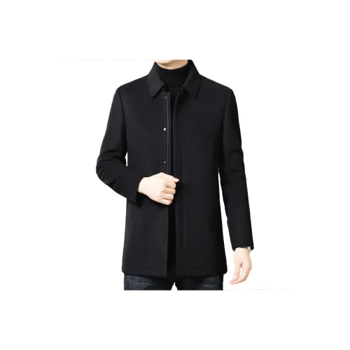 UZXJ Черная подкладка С подарками Бренд Поздравительная открытка Унисекс Пальто