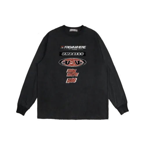 UMBNESS Черный Унисекс Свитшоты