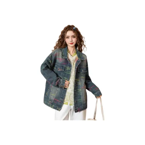 FAWENXIANGZI Джинсовая куртка Женская