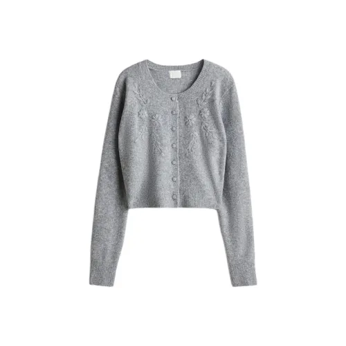 H M Смешанный Серый Женский Трикотаж