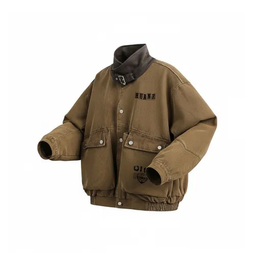 HUANQIU Кофе Унисекс Куртки