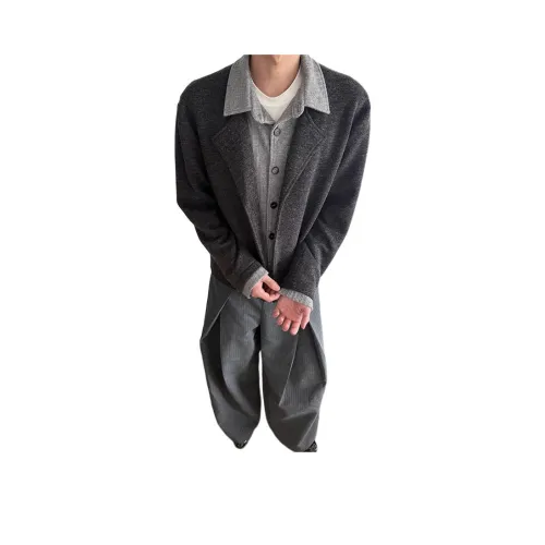 TUOFEI Темно-серый унисекс трикотаж